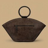 Shoulder Bag with Floral Applique