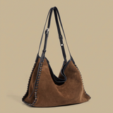 Hobo Bag with Whipstitch Edging