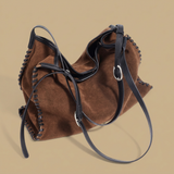 Hobo Bag with Whipstitch Edging