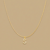 Necklace with Snake Chain Pendant