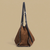 Hobo Bag with Whipstitch Edging