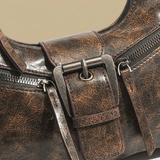 Shoulder Bag with Buckle Detail