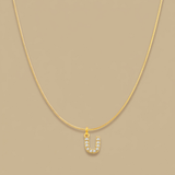 Necklace with Snake Chain Pendant