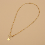 Necklace with Initial Pendant