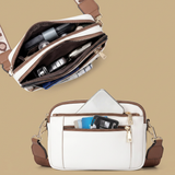 Crossbody Bag with Embroidered Strap