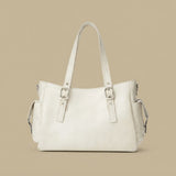 Shoulder Bag with Buckle Straps
