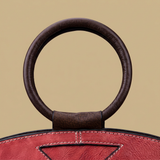 Shoulder Bag with Floral Applique
