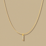 Necklace with Snake Chain Pendant