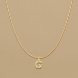 Necklace with Snake Chain Pendant