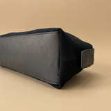 Shoulder Bag with Double Zipper