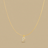 Necklace with Snake Chain Pendant