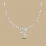 Necklace with Initial Pendant