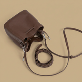 Bucket Bag with Braided Handle
