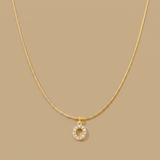 Necklace with Snake Chain Pendant