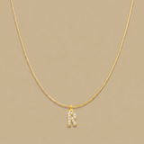 Necklace with Snake Chain Pendant