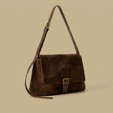 Hobo Bag with Buckle Flap