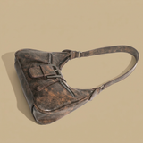 Shoulder Bag with Buckle Detail