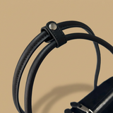Shoulder Bag with Double Zipper