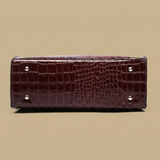 Tote Bag Croc Embossed Finish