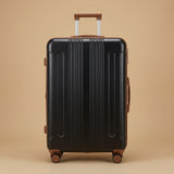 Two-Tone 3-Piece Spinner Luggage Set with TSA Lock