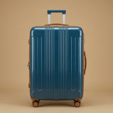 Two-Tone 3-Piece Spinner Luggage Set with TSA Lock