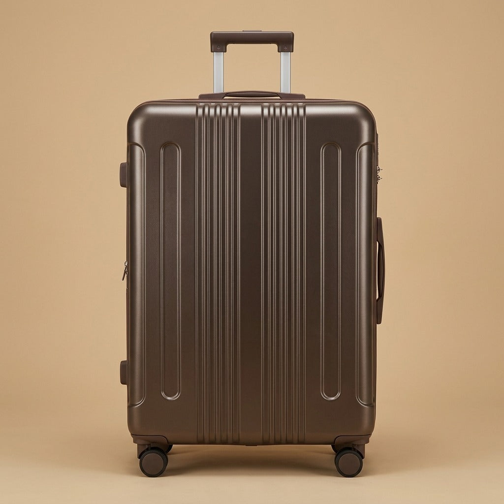 Two-Tone 3-Piece Spinner Luggage Set with TSA Lock