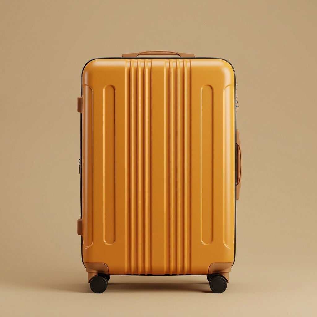 Two-Tone 3-Piece Spinner Luggage Set with TSA Lock
