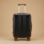 Two-Tone 3-Piece Spinner Luggage Set with TSA Lock