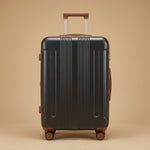 Two-Tone 3-Piece Spinner Luggage Set with TSA Lock