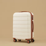 4-Piece Expandable Luggage Set with Packing Organisers