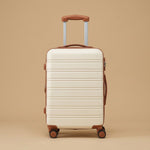 4-Piece Expandable Luggage Set with Packing Organisers