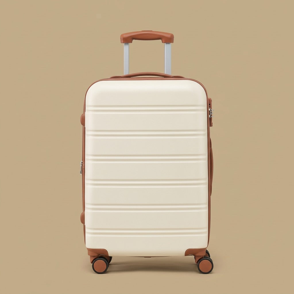 4-Piece Expandable Luggage Set with Packing Organisers