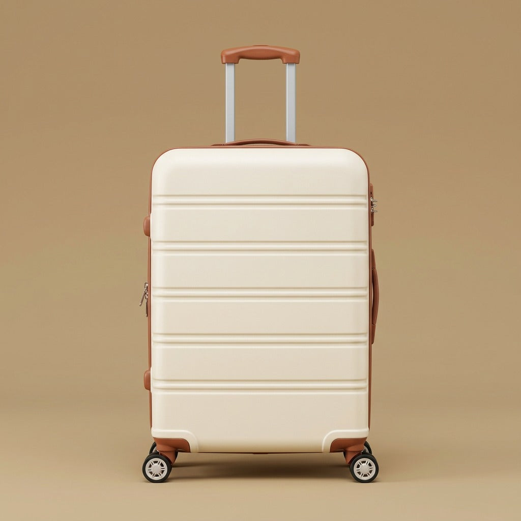 4-Piece Expandable Luggage Set with Packing Organisers