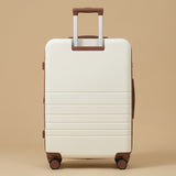 4-Piece Front-Opening Luggage Set with USB Port