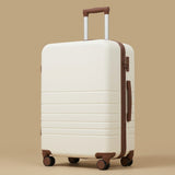 4-Piece Front-Opening Luggage Set with USB Port