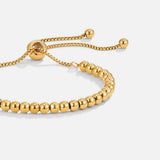 Beaded Gold Bracelet