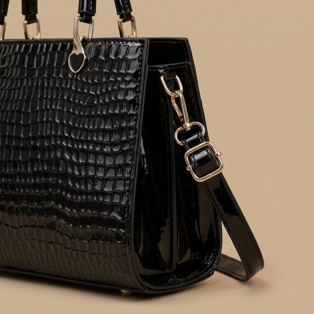 Sophisticated Versatile Commuter Tote Bag In A New Contrast-color Design