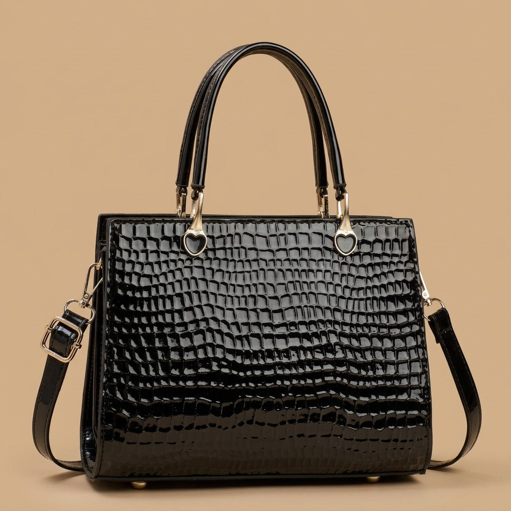 Sophisticated Versatile Commuter Tote Bag In A New Contrast-color Design