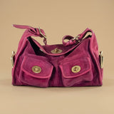 Retro Minimalist Versatile Womens Commuter Shoulder Bag With Multiple Pockets