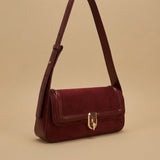Fashion Personality Retro Red Crossbody Bag