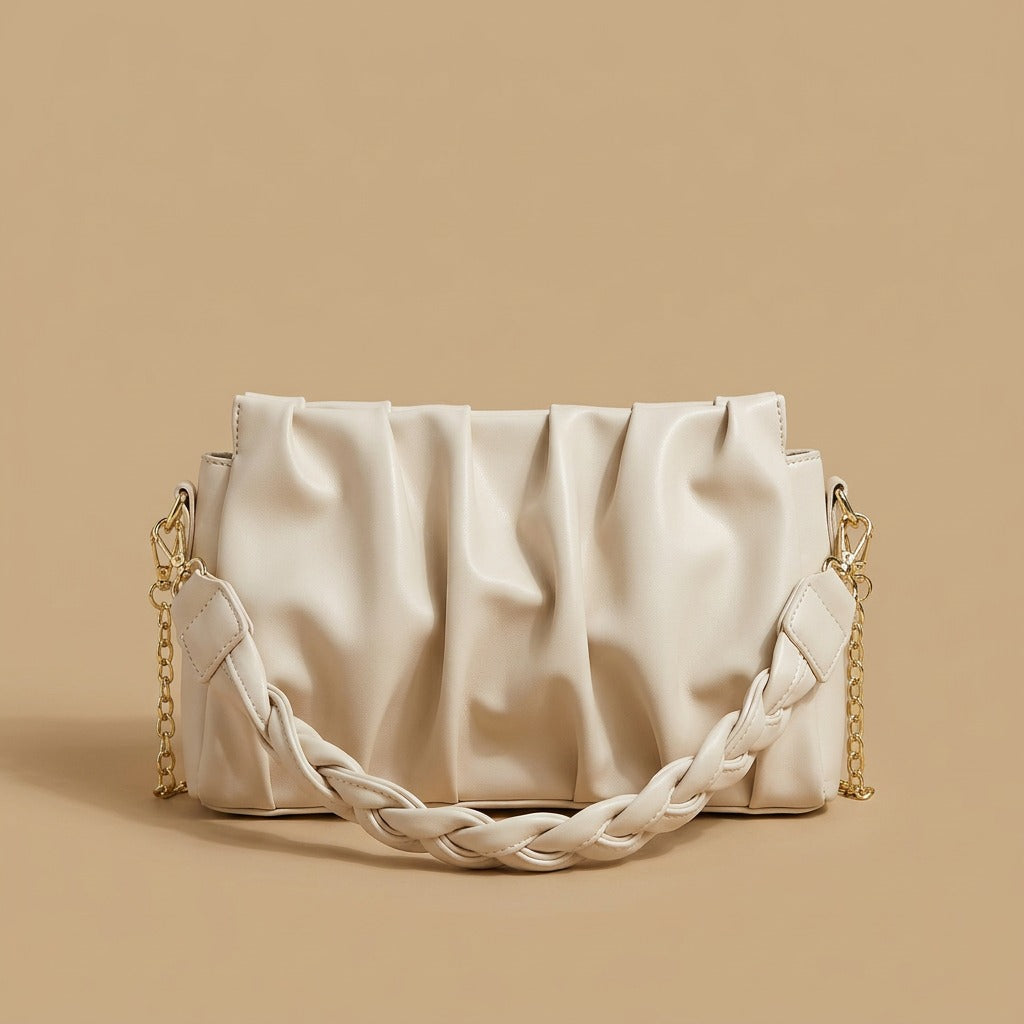 Net Celebrity Fold Small Bag Tide Texture Western Style Shoulder Bag