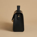 Sophisticated Minimalist Vintage-style Versatile Small Square Handbag Bag