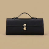 Sophisticated Minimalist Vintage-style Versatile Small Square Handbag Bag