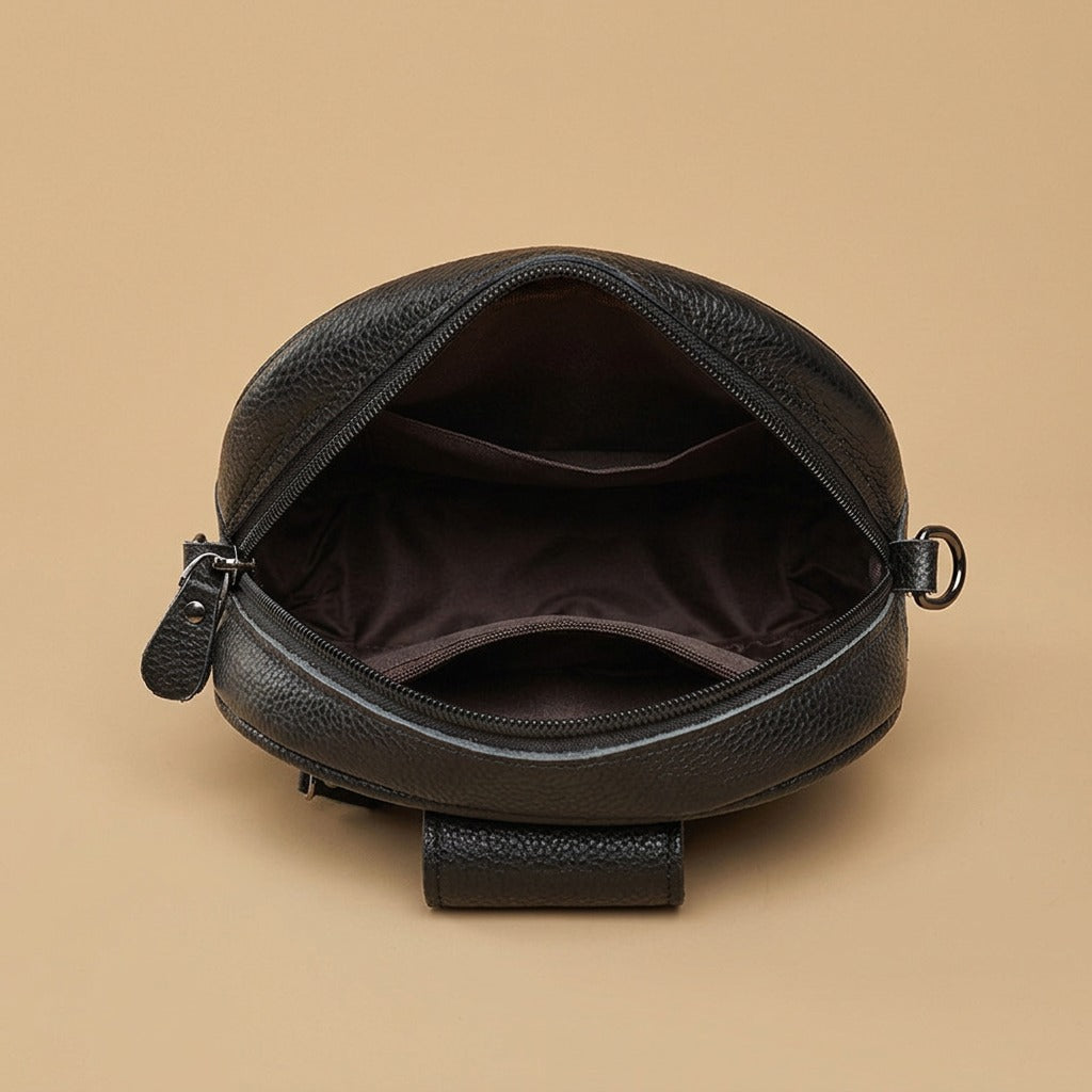 Trendy And Versatile Soft Leather Crossbody Bag