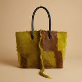 European And American Fashion Minimalist Cowhide Handle Handbag Bag