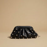 Pleated Dumpling Bag Rivet Chain Shoulder Messenger Bag