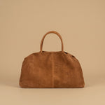 Matte Cowhide Premium Retro-style Commuter Tote Bag