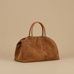 Matte Cowhide Premium Retro-style Commuter Tote Bag