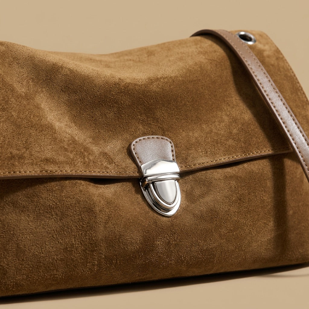 Retro Classic Single-shoulder Briefcase Bag