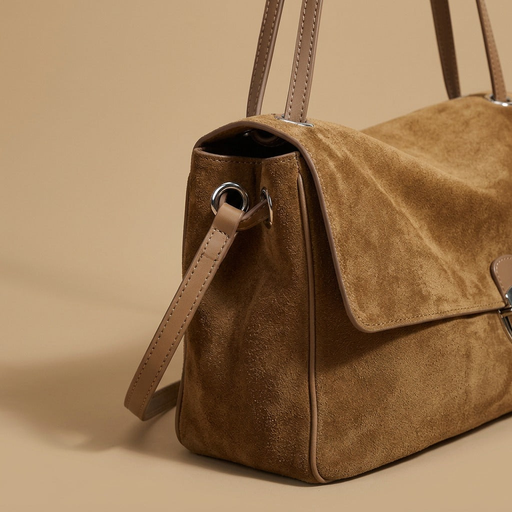 Retro Classic Single-shoulder Briefcase Bag